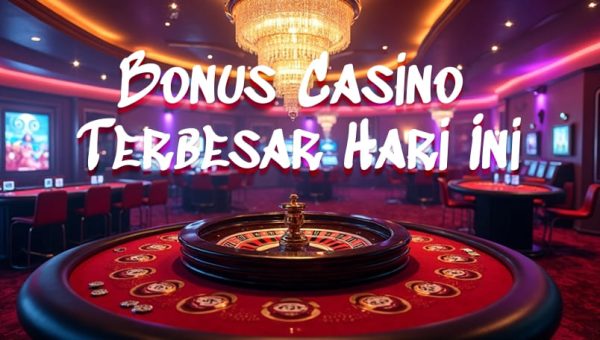 Bonus Casino Online Terbesar 2025: Klaim Sekarang Sebelum Habis